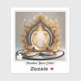 Pegatina "Refugio sereno del alma"