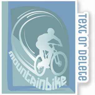 Pegatina Regalo de accesorios de ciclismo de montaña mtb Mo