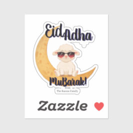 Pegatina Regalo de Celebración de Eid Mubarak