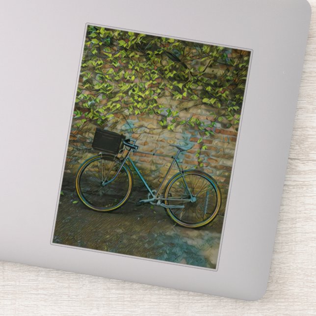 Pegatina Regalo de ciclismo de montaña (Detalle)