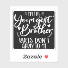 Pegatina Regalo de hermandad, regalo gracioso para los niño