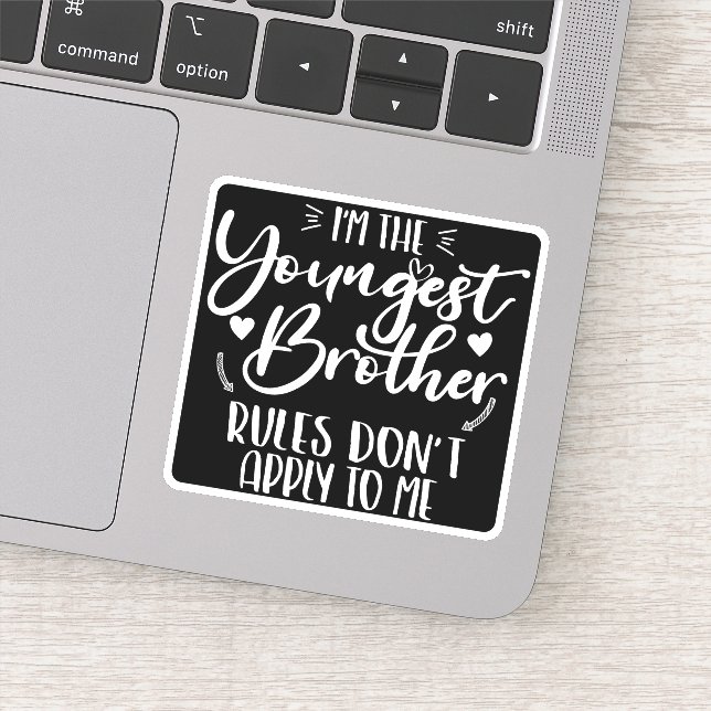 Pegatina Regalo de hermandad, regalo gracioso para los niño (Detalle)