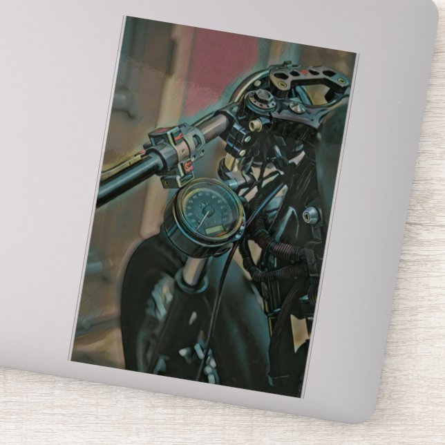 Pegatina Regalo de motocicletas (Detalle)