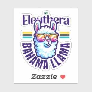 Pegatina Regalo de recuerdo de Bahamas: Eleuthera Bahamas L