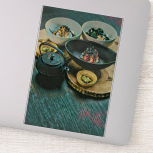 Pegatina Regalo de sushi vintage