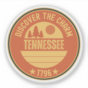 Pegatina Regalo del Espíritu Voluntario de Tennessee State