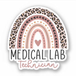 Pegatina Regalo del Técnico de Laboratorio Médico MLT