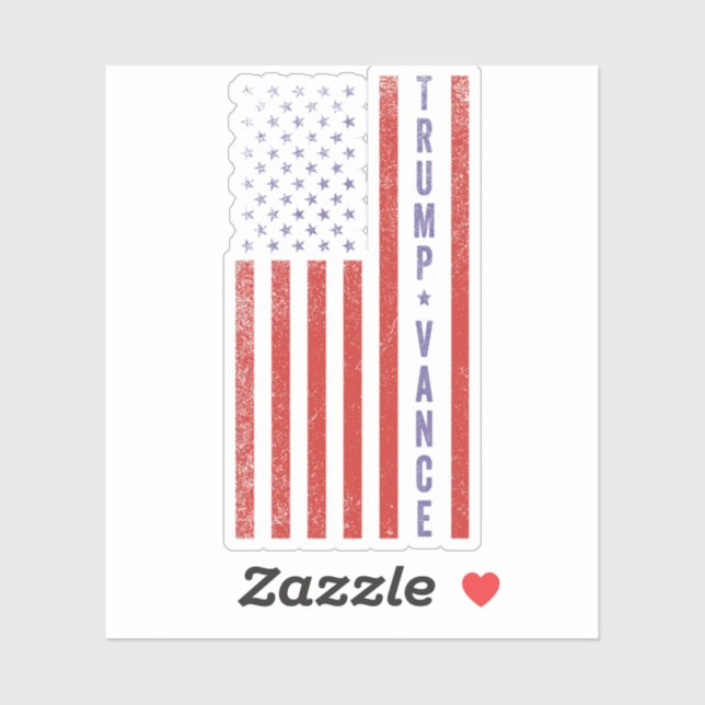 Pegatina Regalo del voto por elección republicano-estadouni (Hoja)