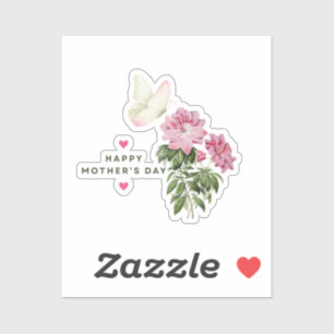 PEGATINA REGALO ESPECIAL DÍA DE LA MADRE FELIZ