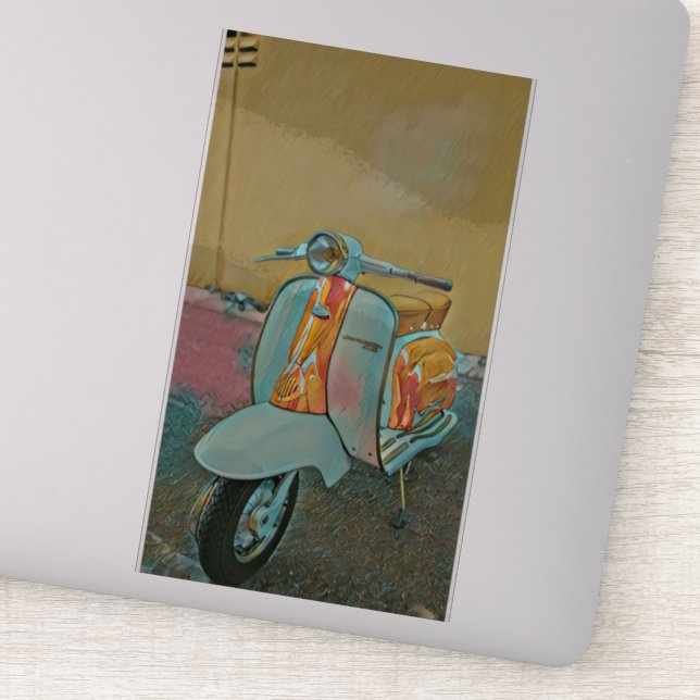 Pegatina Regalo para ciclista (Detalle)