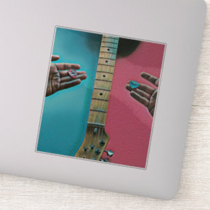 Pegatina Regalos de guitarrista de Bass