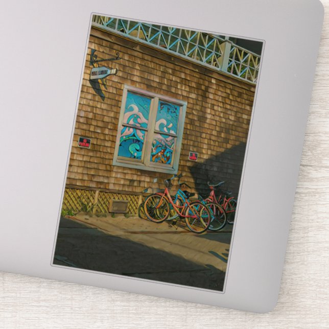 Pegatina Regalos de lujo para ciclistas (Detalle)