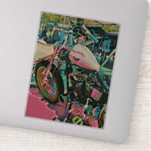 Pegatina regalos de moto para papá