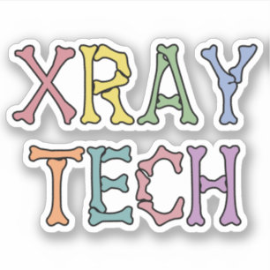 Pegatina Regalos de Xray Tech X-ray Technologist