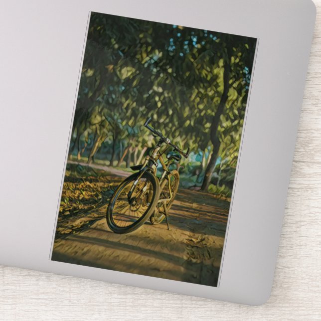 Pegatina Regalos para ciclistas de carretera (Detalle)