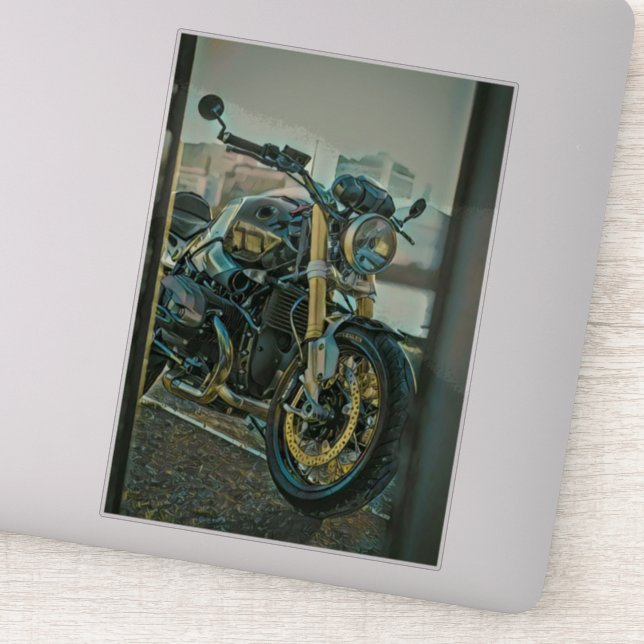 Pegatina Regalos para motociclistas (Detalle)