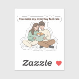 Pegatina Regalos personalizados para parejas y familias con