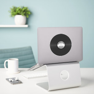 Pegatina Registro de Vinyl-Look LP