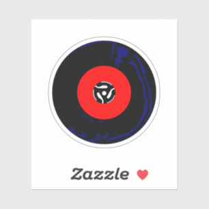 Pegatina Registro SIngle de 45 RPM