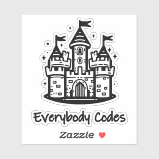 Pegatina Reino de Algoritmia Personalizado-Pegatina de Vini