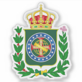 Pegatina Reino Unido de Portugal, Brasil y Algarves