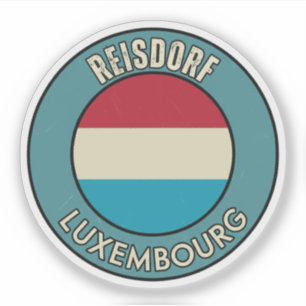 Pegatina Reisdorf, Luxemburgo