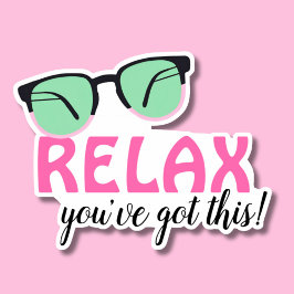 Pegatina Relájate, tienes este impermeable