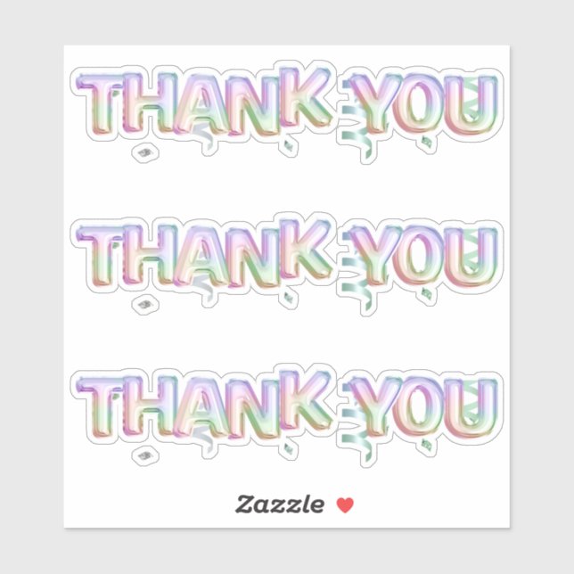 Pegatina Relieve metalizado irlandés de Fiesta arcoiris con (Hoja)