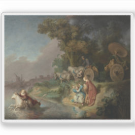 Pegatina Rembrandt - El secuestro de Europa