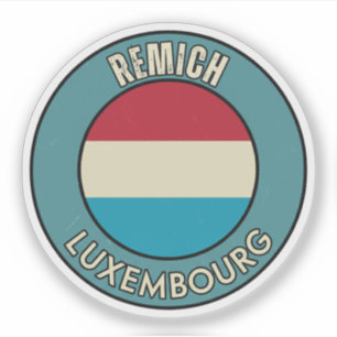 Pegatina Remich, Luxemburgo