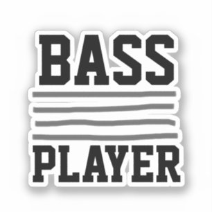 Pegatina Reproductor de Bass