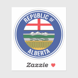 Pegatina República de Alberta WEXIT