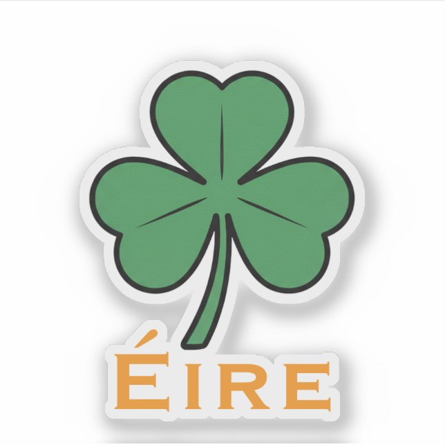Pegatina República de Irlanda - Éire  (Anverso)