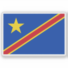 Pegatina República del Congo (Léopoldville),(1963–1966)