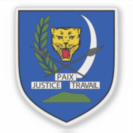 Pegatina República del Congo (Léopoldville), (1963–1971)