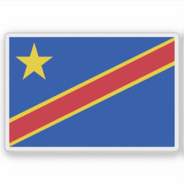 Pegatina República del Congo (Léopoldville), (1966–1971)