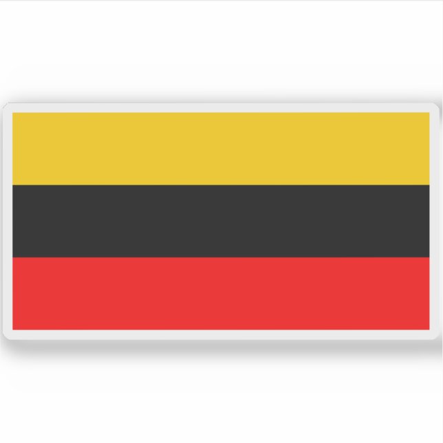Pegatina República Federativa Transcaucásica (Anverso)