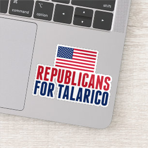 Pegatina Republicanos para la laptop de la elección de Tala