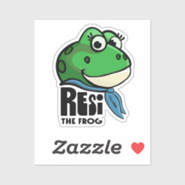 Pegatina Resi the Frog