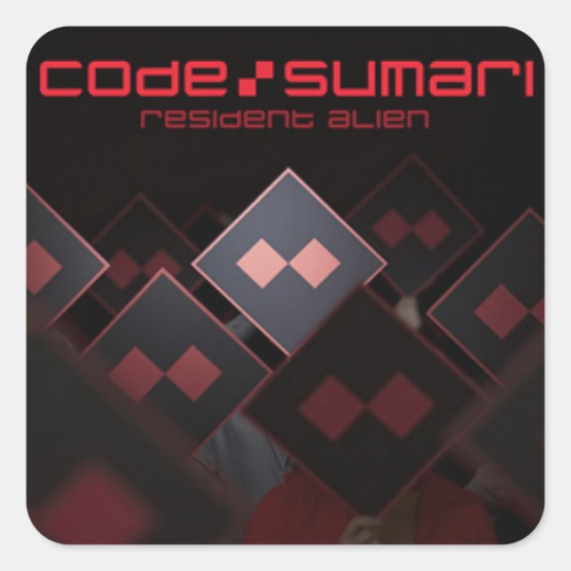 Pegatina residente de Alien (Anverso)