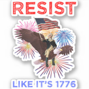 Pegatina Resist Like It's 1776