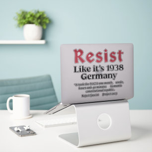 Pegatina Resist Like It's 1938 Alemania