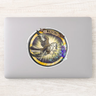 Pegatina Resist State Bird Texas Mockingbird