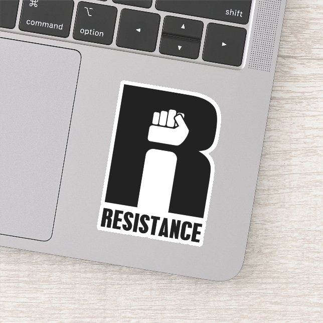 Pegatina Resistencia (Detalle)