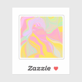 Pegatina Resumen del amanecer de primavera