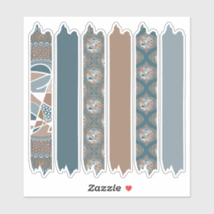 Pegatina Resumen El Punto de Acento Mandala Patrón Cinta De