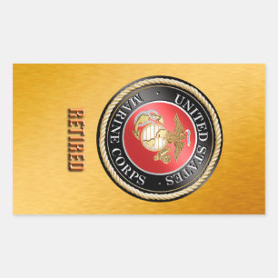 PEGATINA retirado de USMC