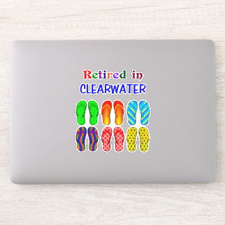 Pegatina Retirado en Clearwater,