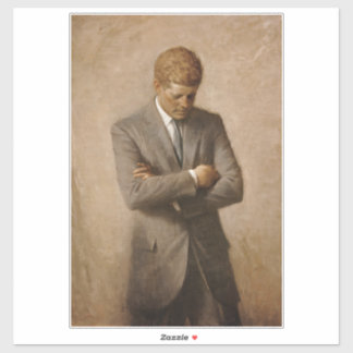 Pegatina Retrato de la Casa Blanca Presidencial de los Esta