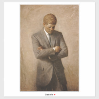 Pegatina Retrato de la Casa Blanca Presidencial de los Esta
